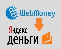 Существующие методы перевода денег с системы Вебмани на Яндекс.Деньги